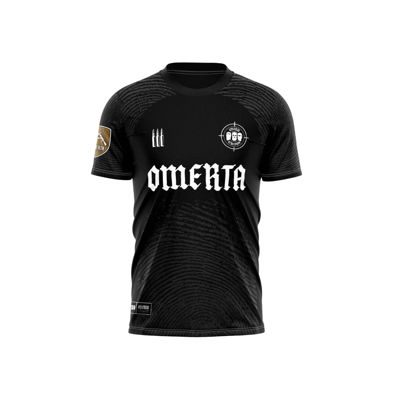 Maillot OMERTA 47 noir et blanc
