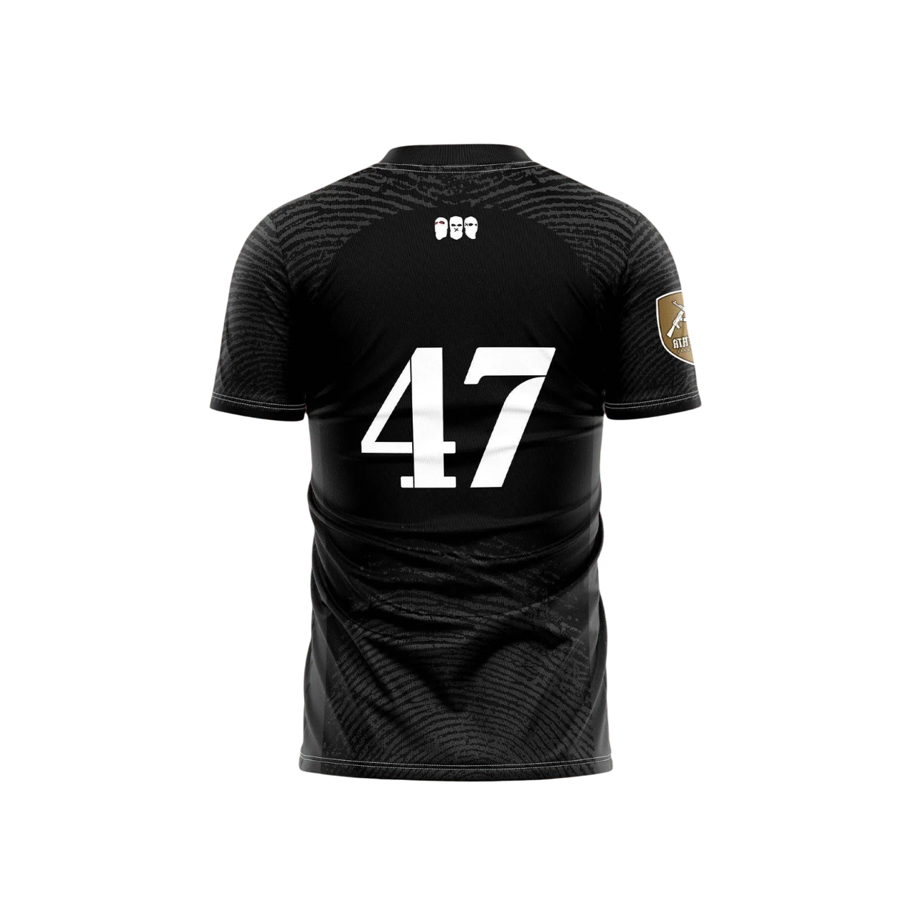 Maillot OMERTA 47 noir et blanc